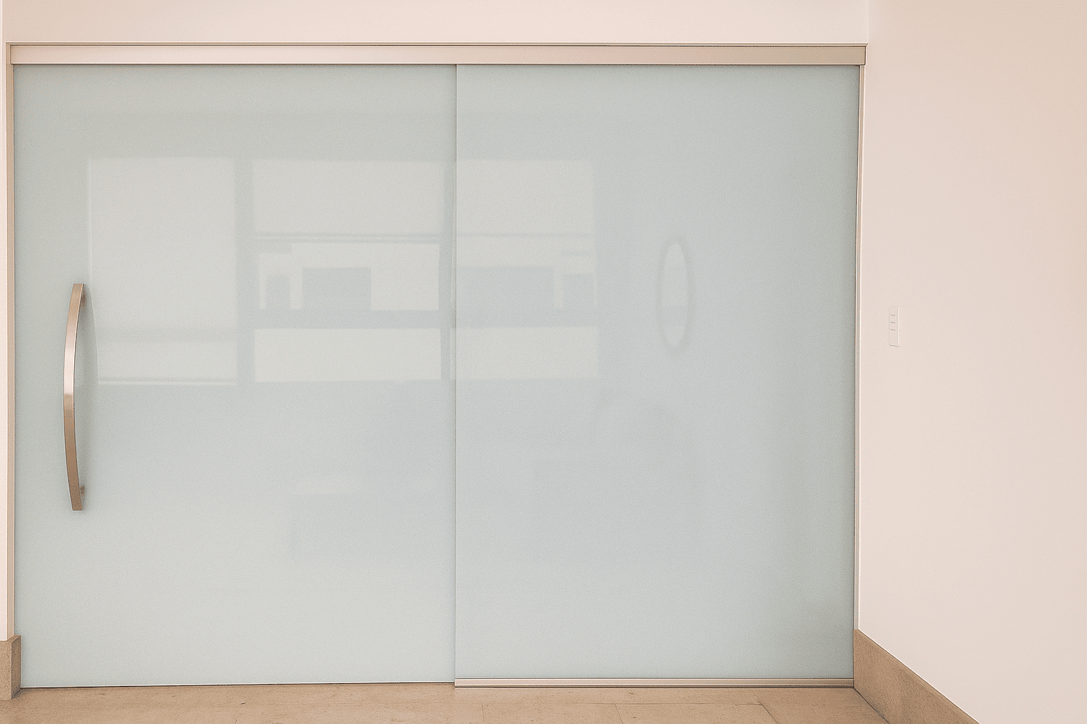 Janela com película  à direita